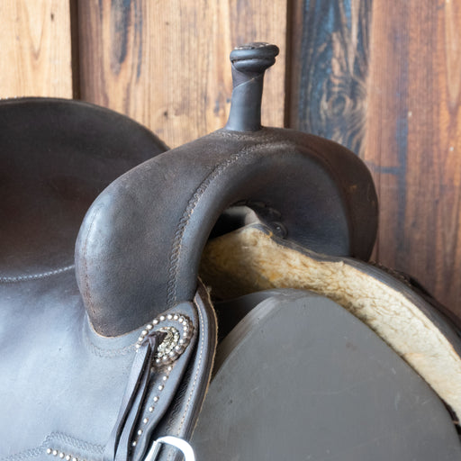 14" USED MARTIN CROWN C BARREL SADDLE Saddles - Used Martin Saddlery