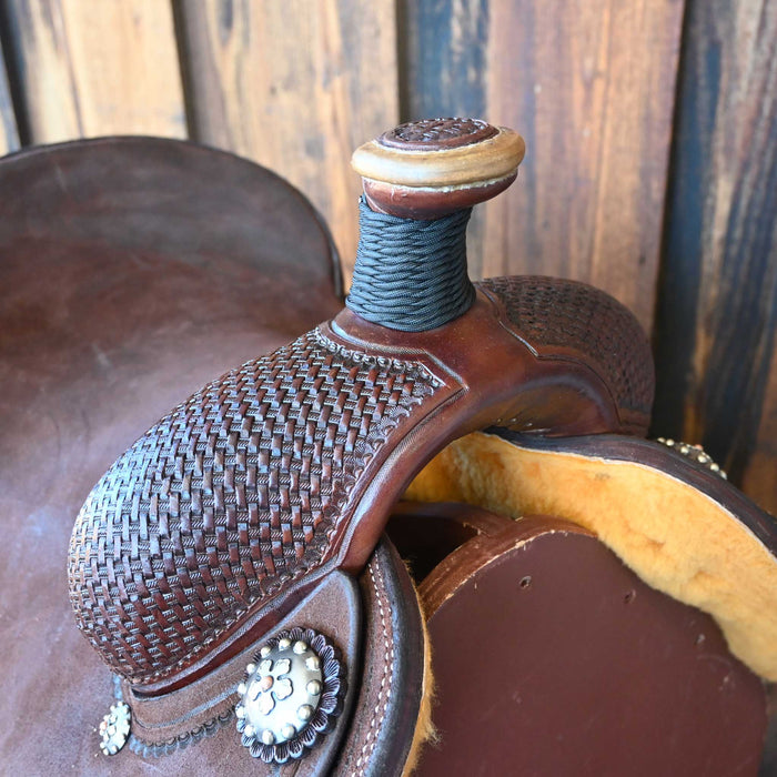 14.5" PATRICK SMITH TEAM ROPING SADDLE