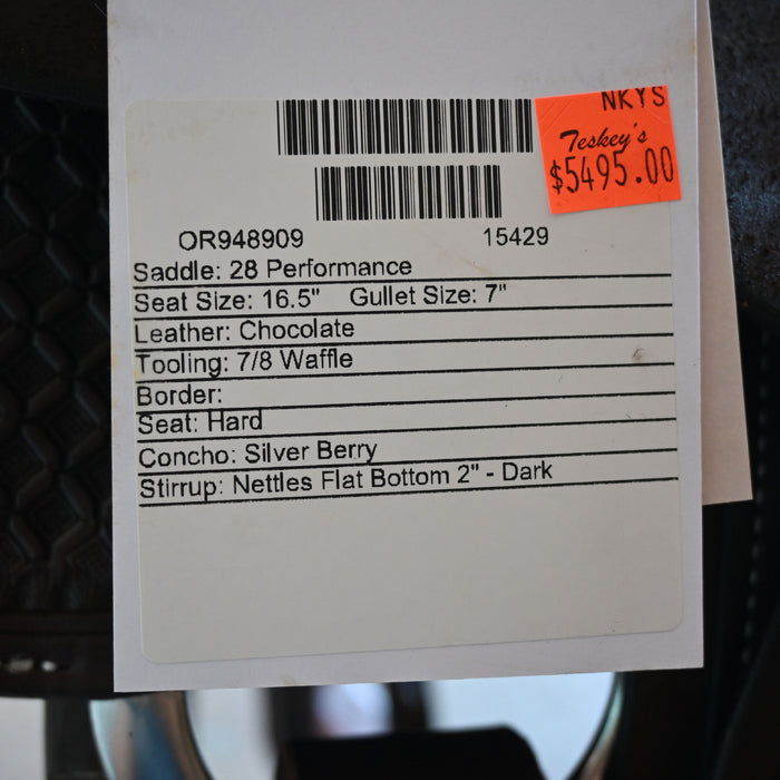 16.5" MARTIN PERFORMANCE SADDLE