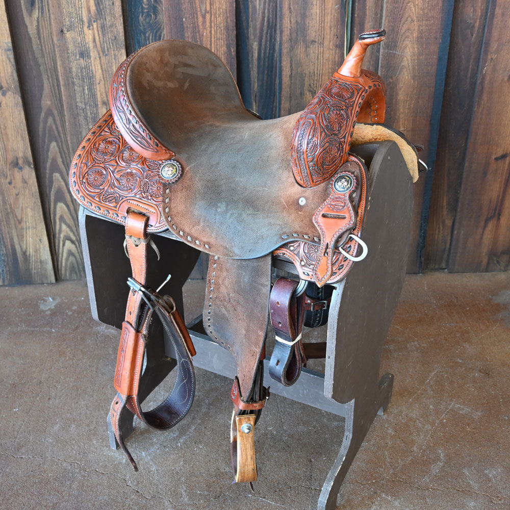 16" USED TESKEY'S BARREL SADDLE