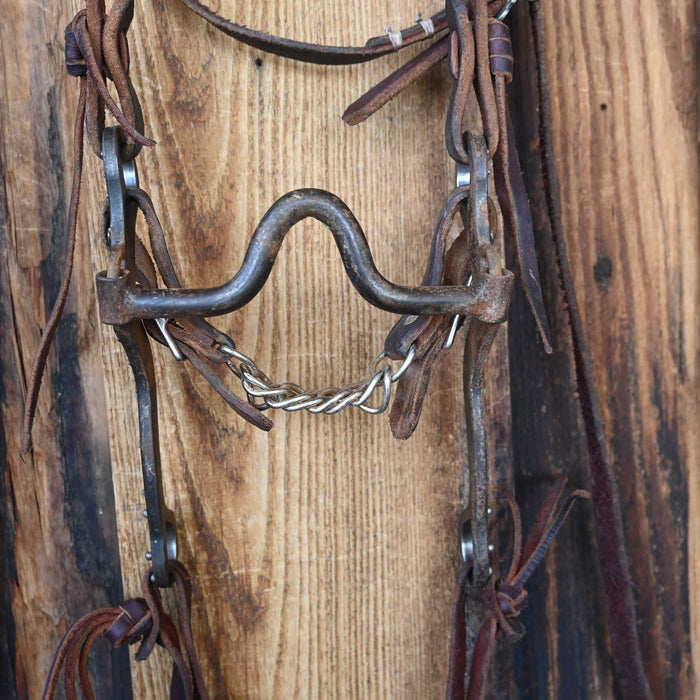 Tristan Mahoney Solid Port Bridle Rig w/Browband Headstall