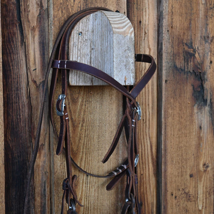Tristan Mahoney Solid Port Bridle Rig w/Browband Headstall