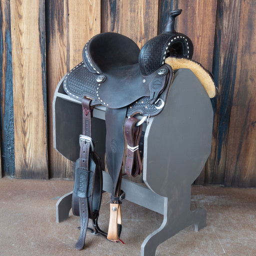 13" USED JEFF SMITH BARREL SADDLE Saddles - Used Jeff Smith