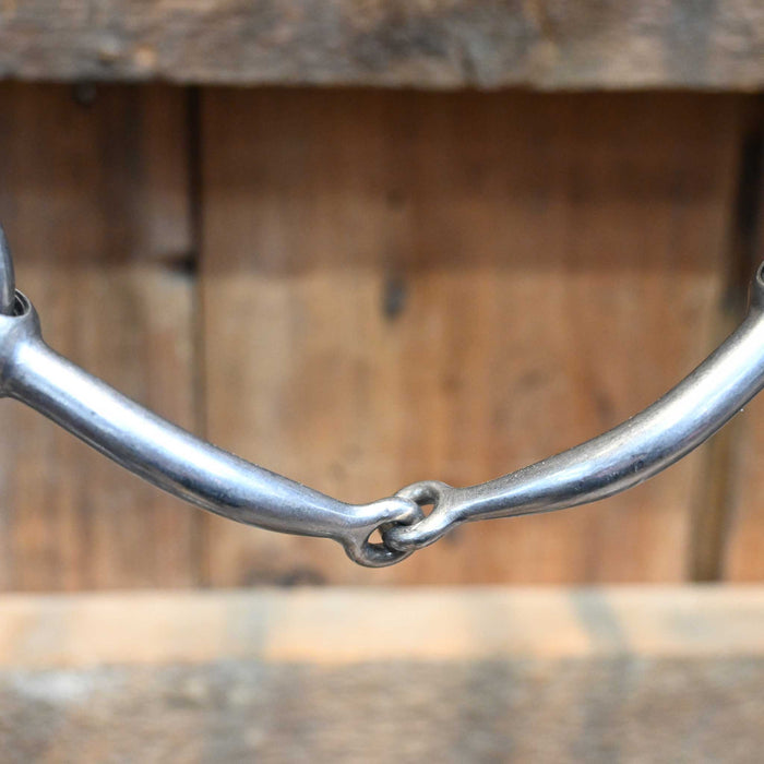 Flaharty Circle Gag Smooth Snaffle Bit