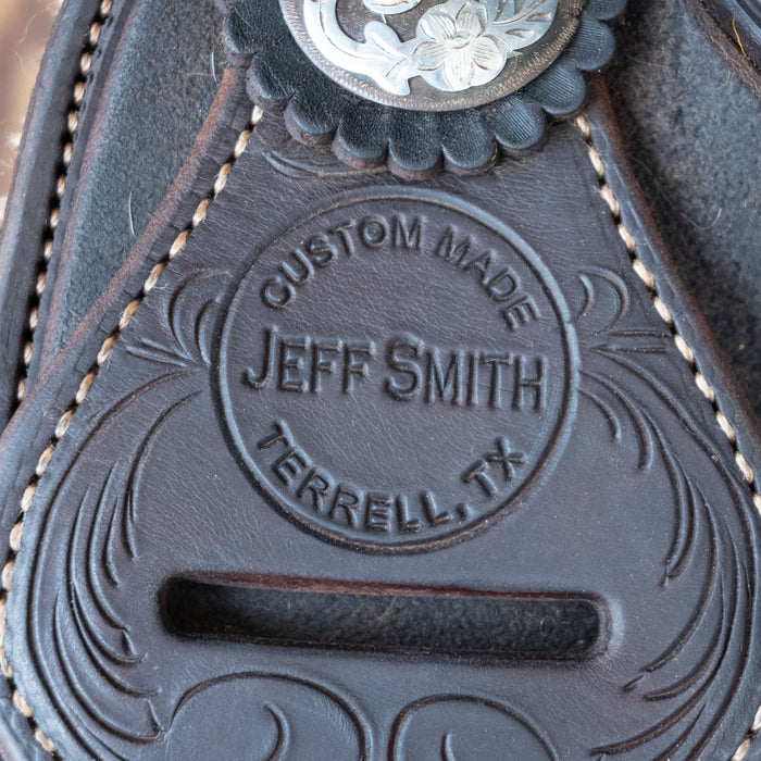 13" USED JEFF SMITH BARREL SADDLE Saddles - Used Jeff Smith