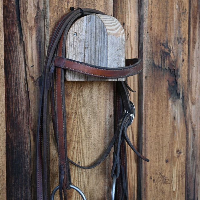 Maheu O-Ring Snaffle Bridle Rig w/Browband Headstall