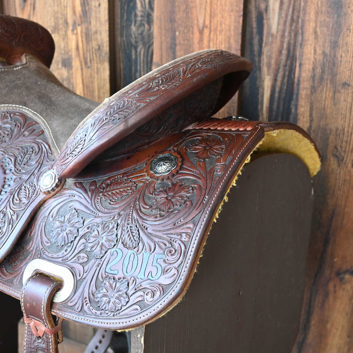 14.5" USED CACTUS CHAMPION BARREL SADDLE