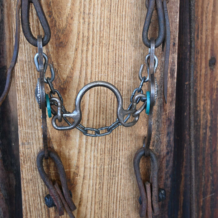 Petska Ported Chain Bridle Rig w/Single Ear Headstall