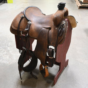 15.5" USED CACTUS RANCH SADDLE