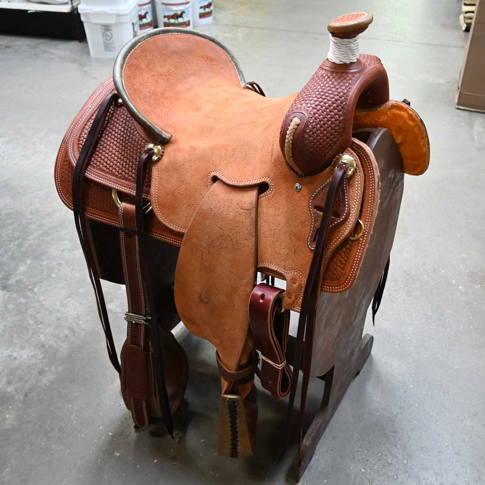 15.5" TESKEY'S RANCH ASSOCIATION SADDLE Saddles TESKEY'S SADDLERY LLC   