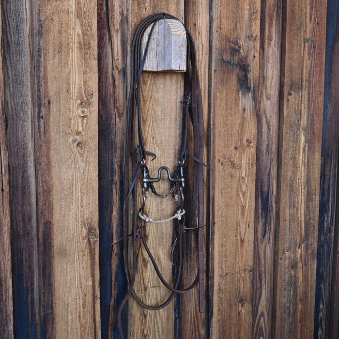 Kerry Kelley 02S Solid Port Bridle Rig w/Split Ear Headstall