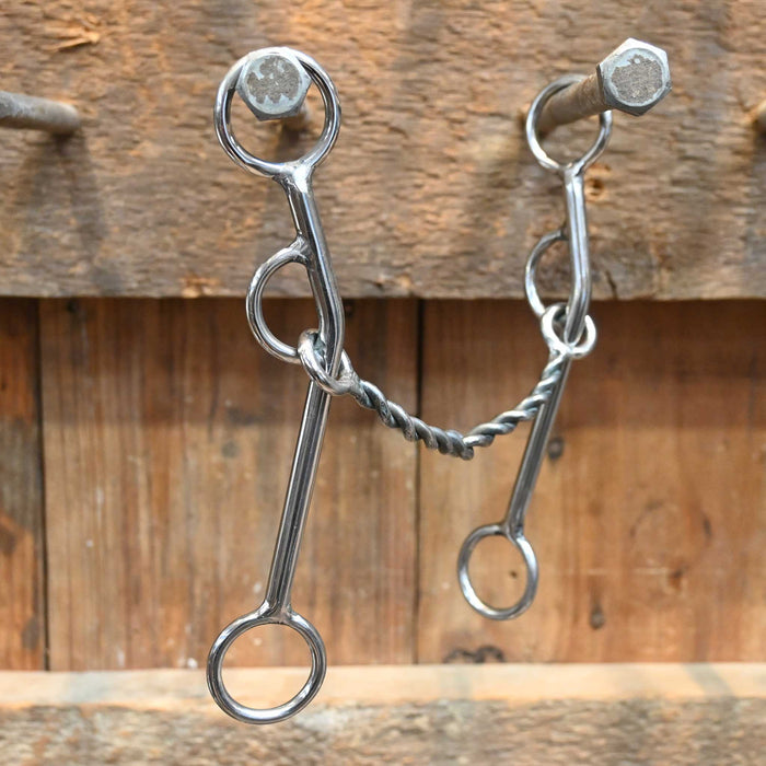 David Felton Twisted Wire Snaffle Bit