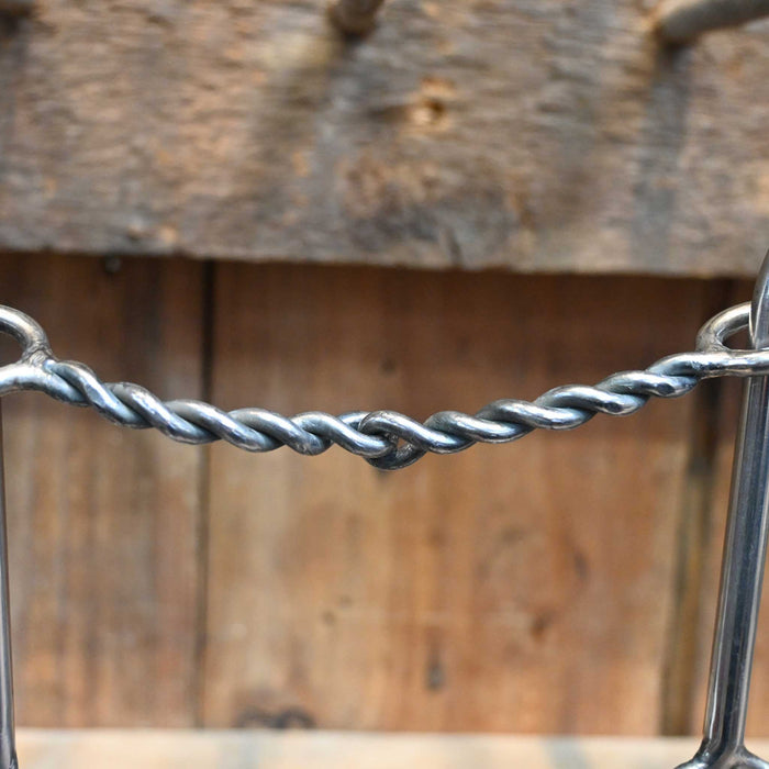 David Felton Twisted Wire Snaffle Bit