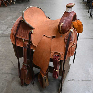 15.5" TESKEY'S RANCH ASSOCIATION SADDLE Saddles TESKEY'S SADDLERY LLC   