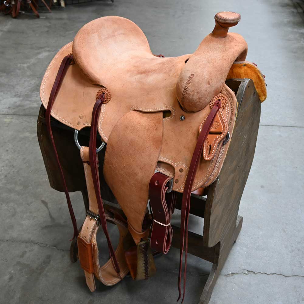 14" TESKEY'S STRIP DOWN RANCH SADDLE Saddles TESKEY'S SADDLERY LLC   