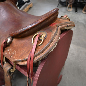 15" USED TRENT WARD RANCH SADDLE Saddles Trent Ward