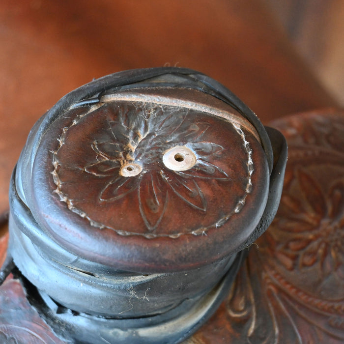 16" USED TAD SANDERS RANCH SADDLE Saddles - Used Tad Sanders