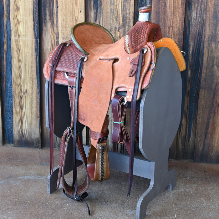 13" TESKEY'S RANCH ASSOCIATION SADDLE