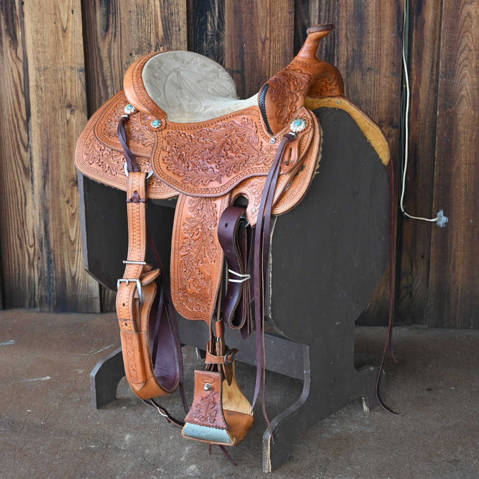 14.5" USED BOB COOPER BARREL SADDLE