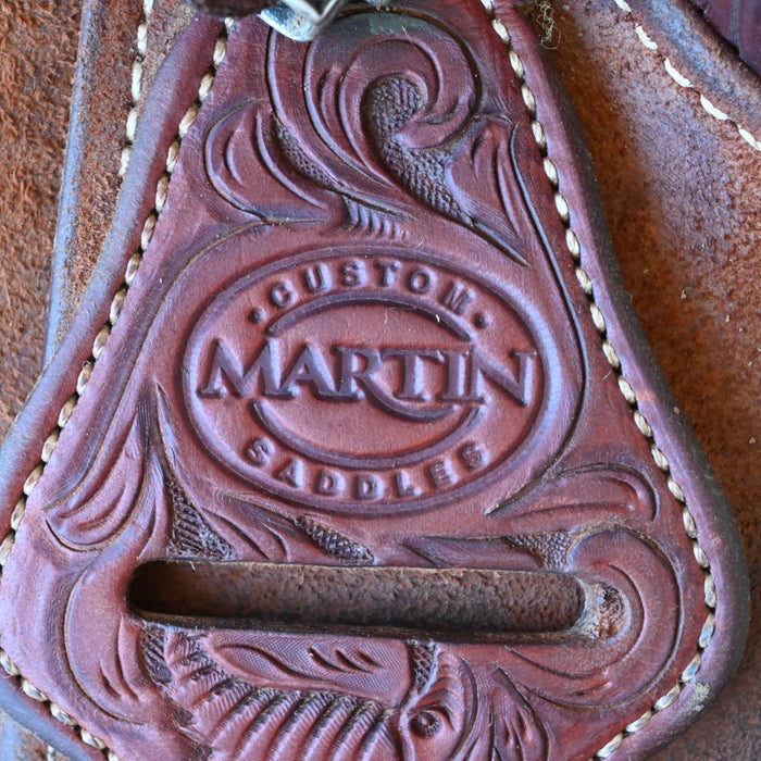 16.5" USED MARTIN PERFORMANCE SADDLE Saddles - Used Martin Saddlery