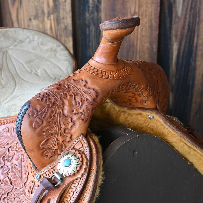 14.5" USED BOB COOPER BARREL SADDLE