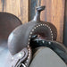 14" USED DOUBLE J POZZI PRO BARREL SADDLE Saddles - Used DOUBLE J SADDLERY