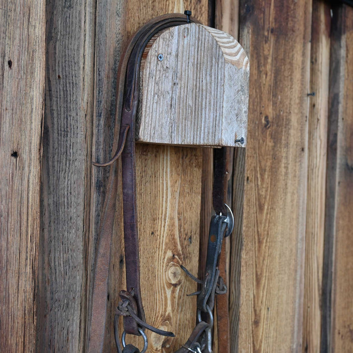 Cirlce Gag Twisted Wire Snaffle Bridle Rig w/Split Ear Headstall Tack - Rigs misc