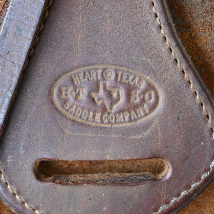 14.5" USED HEART OF TEXAS RANCH SADDLE