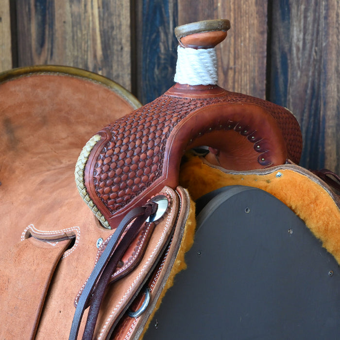 15" TESKEY'S RANCH ASSOCIATION SADDLE