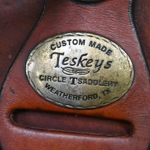 16" USED TESKEY'S WADE SADDLE