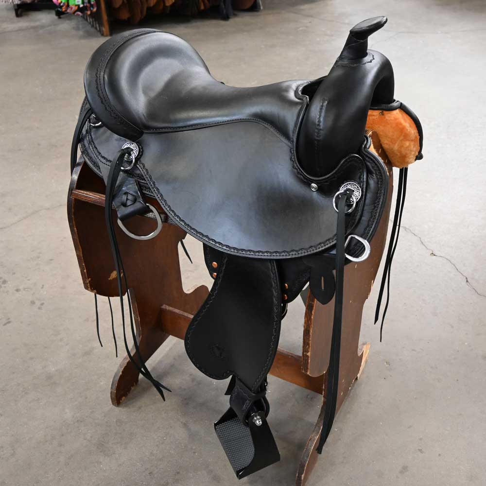 17" CIRCLE Y TENNESSE TRAIL SADDLE Saddles Circle Y Saddlery   