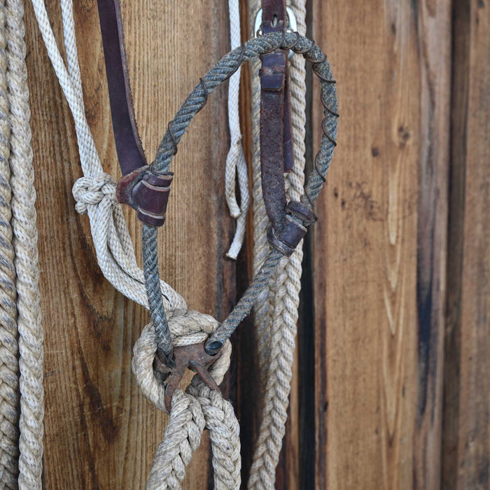 Quick Stop Hackamore w/Wire Wrapped Noseband