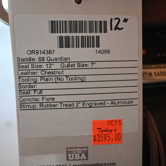 12" MARTIN GUARDIAN BARREL SADDLE