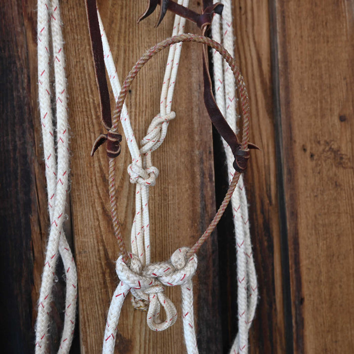 Loping Hackamore w/Leather Browband