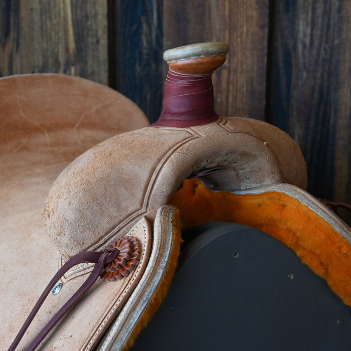 14.5" PATRICK SMITH TEAM ROPING SADDLE