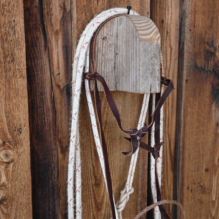 Loping Hackamore w/Leather Browband