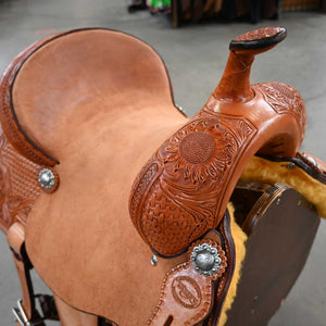 14.5" TESKEY'S BARREL SADDLE Saddles Teskey's Saddlery