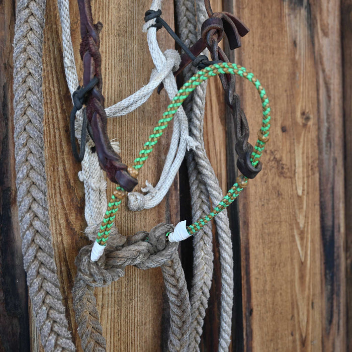 Loping Hackamore w/Leather Browband
