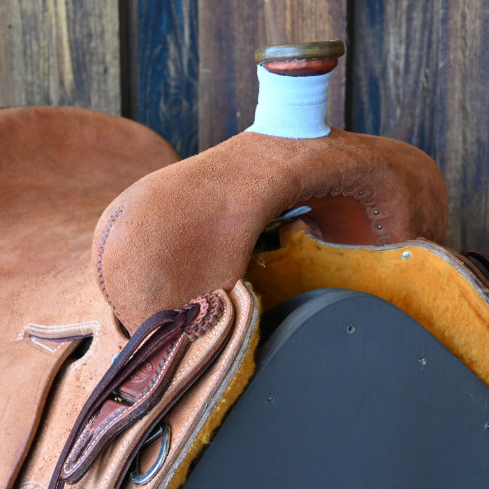 16.5" TESKEY'S STRIP DOWN RANCH SADDLE