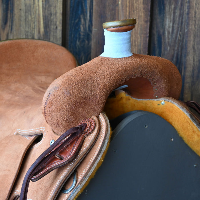 17" TESKEY'S STRIP DOWN RANCH SADDLE