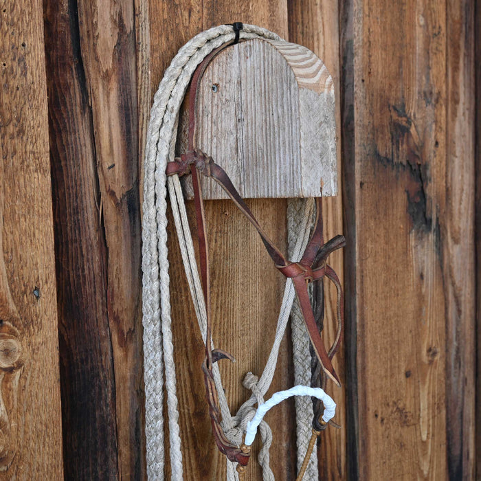Loping Hackamore w/Leather Browband