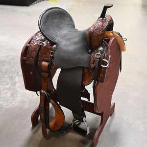 13.5" SEVEN PLATINUM BARREL SADDLE Saddles Seven Saddle