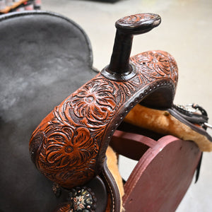 13.5" SEVEN PLATINUM BARREL SADDLE Saddles Seven Saddle