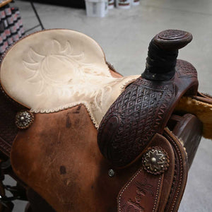 14" USED TYLER ROPING SADDLE