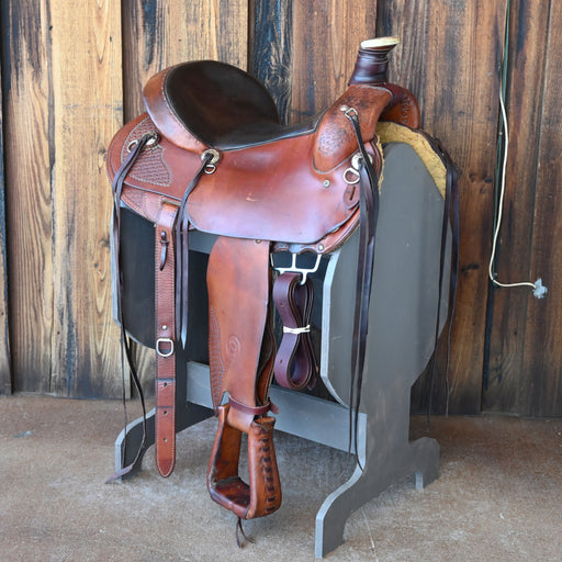 16.5" USED THE COLORADO SADDLERY TRAIL SADDLE Saddles - Used The Colorado Saddlery Co.