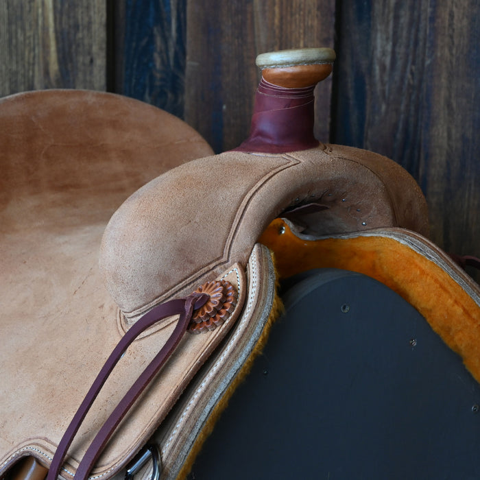 14.5" PATRICK SMITH TEAM ROPING SADDLE