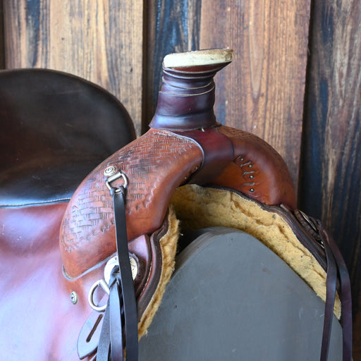 16.5" USED THE COLORADO SADDLERY TRAIL SADDLE Saddles - Used The Colorado Saddlery Co.