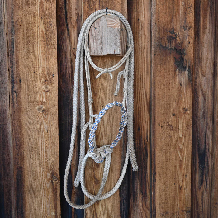 Loping Hackamore w/Nylon Browband