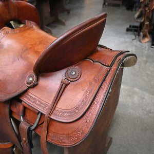 15.5" USED SIMCO ROPING SADDLE