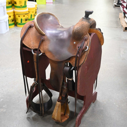 14.5" USED LENA'S TACK ROOM RANCH SADDLE Saddles - Used Lena's Tack Room